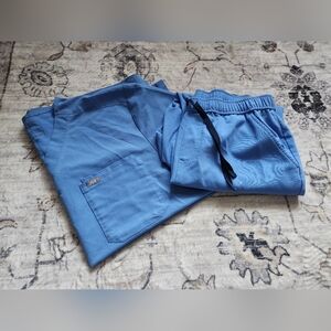Mens Ceil Blue FIGS Set XL/XXL